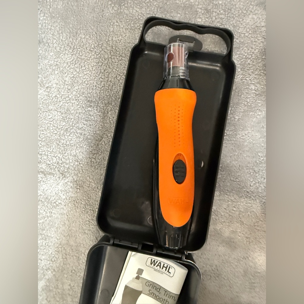 Wahl Black and Silver Nail Grinder